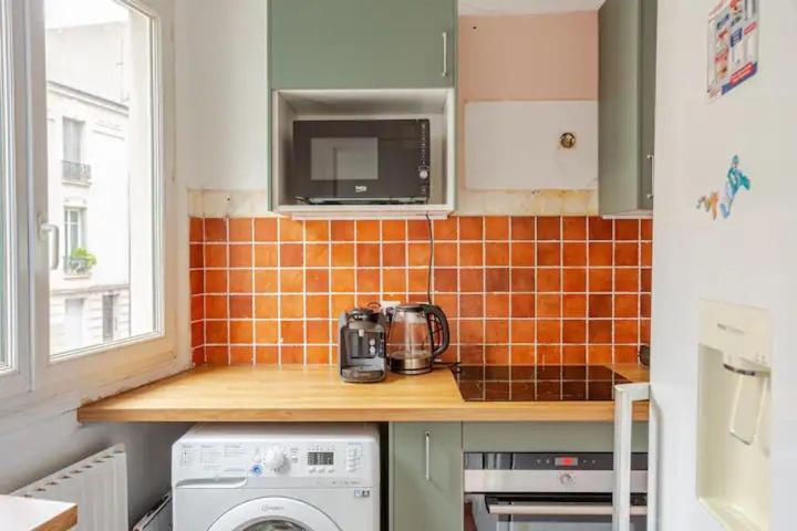 Appartement Superbe Studio Paris Gambetta Extérieur photo
